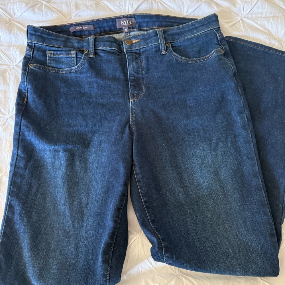 NYDJ Sheri Slim Size 12 Denim Jeans